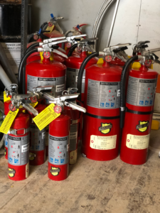 Fire Extinguishers that had an annual inspection Carlsbad New Mexico